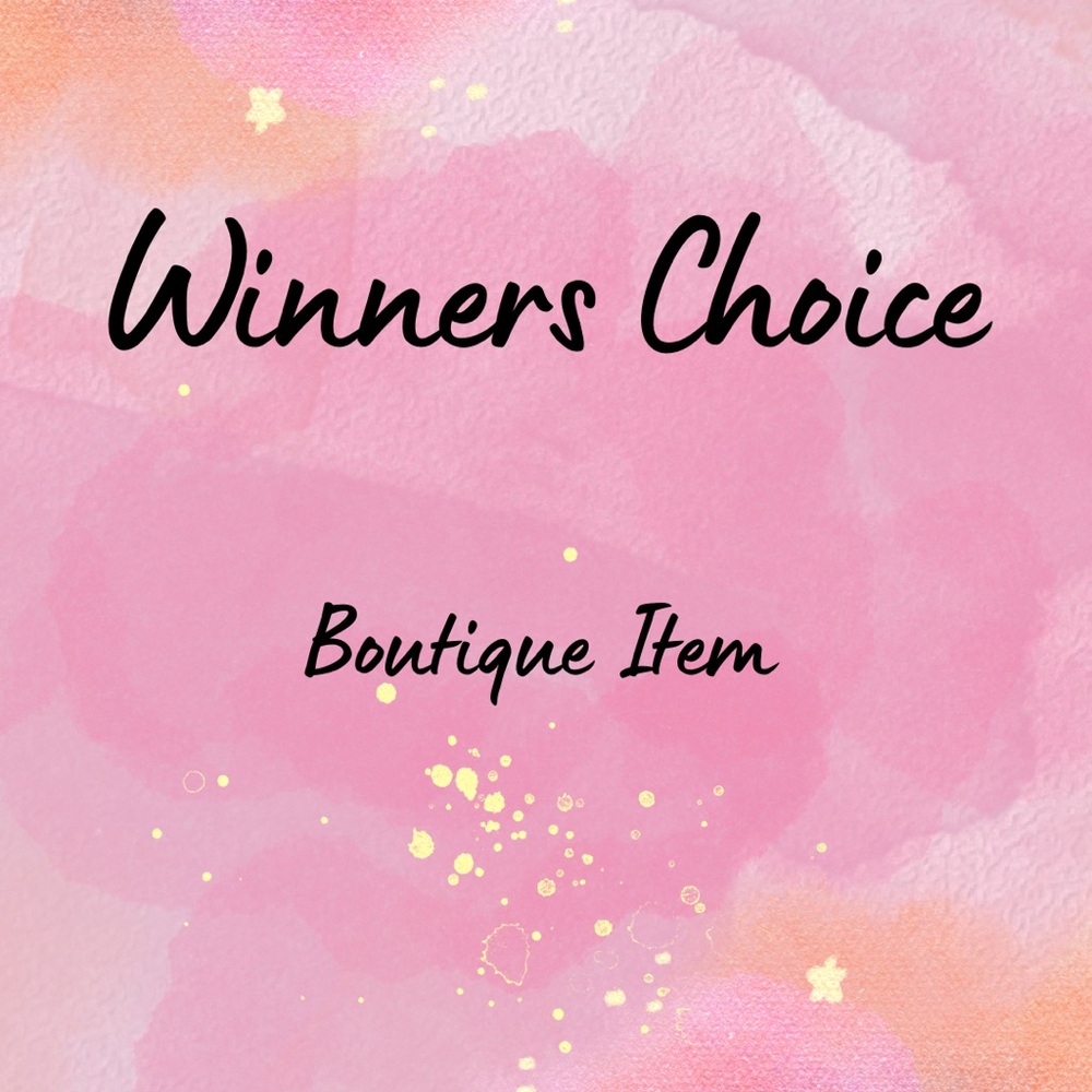 Boutique Pink and Gold Item